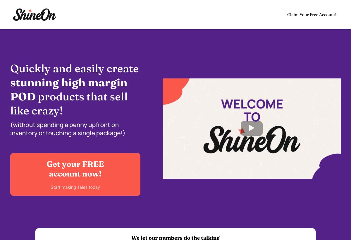 ShineOn workflow screenshot related to this guide